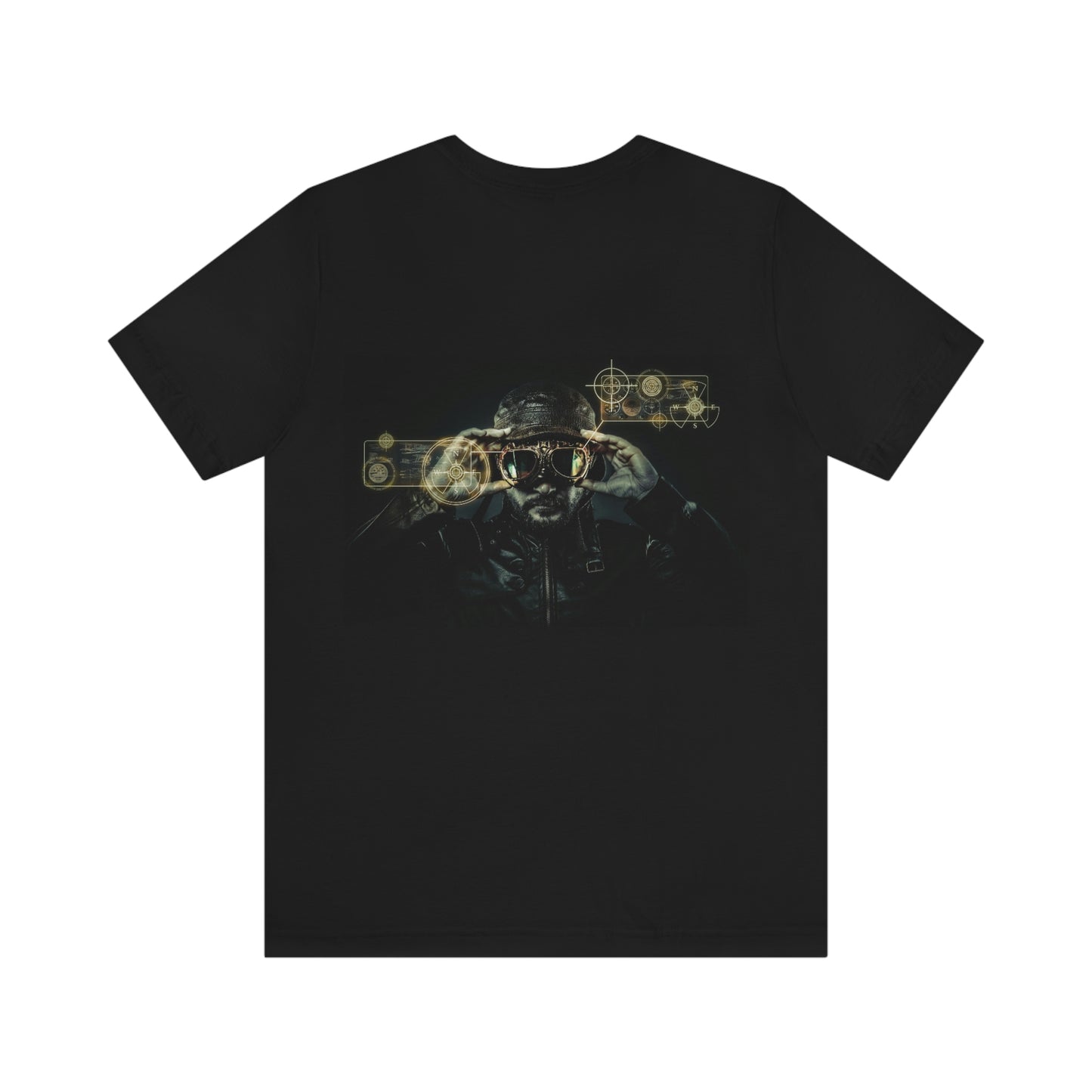 Handsome Man Motorcycle T-shirt Motorcycle Rally Work Relaxing Shopping