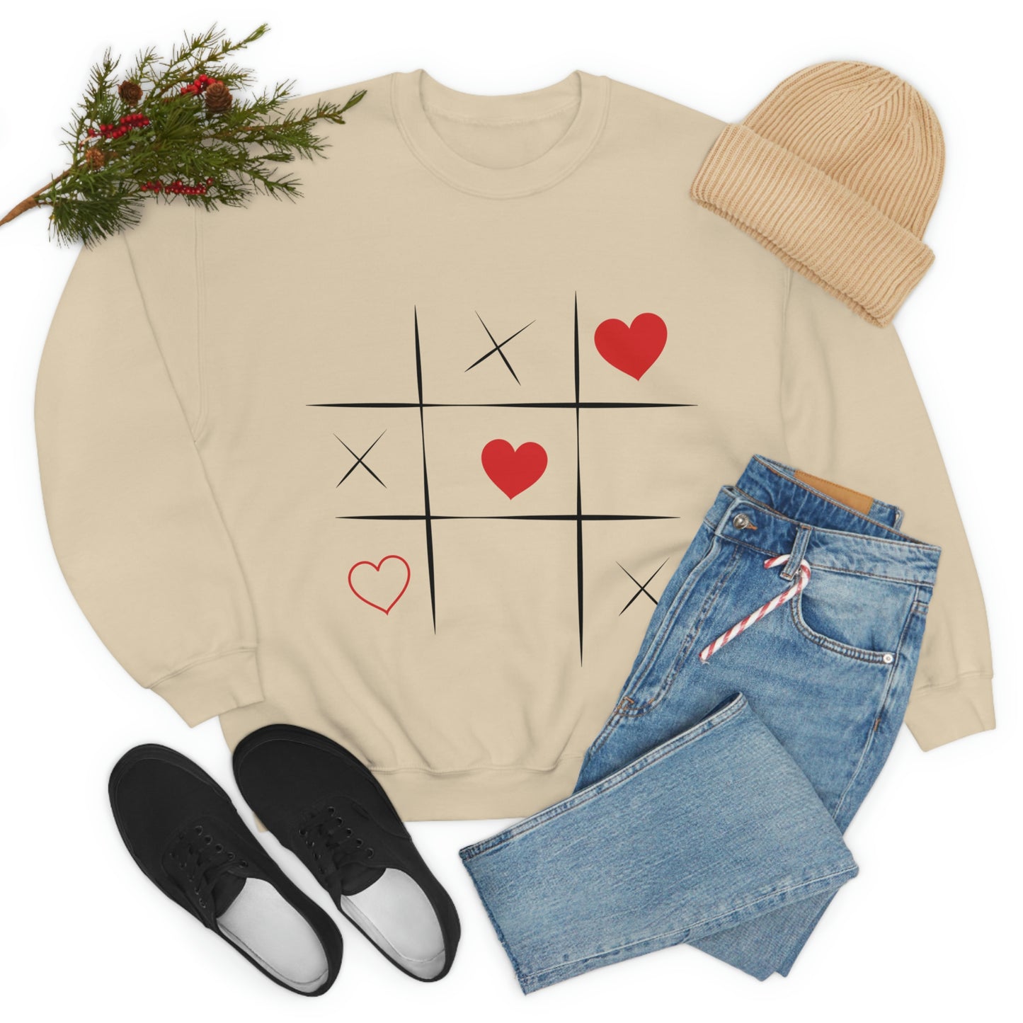 Tic Tac Toe Crewneck Sweatshirt My Daughter Would Love This Sweatshirt!
