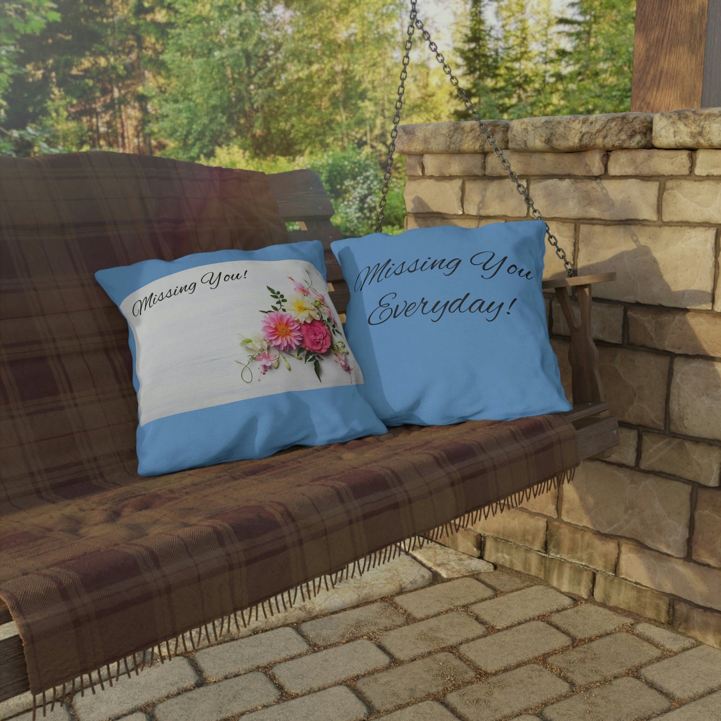 Te extraño todos los días Almohadas ¿Te dije que hoy es mi cumpleaños?