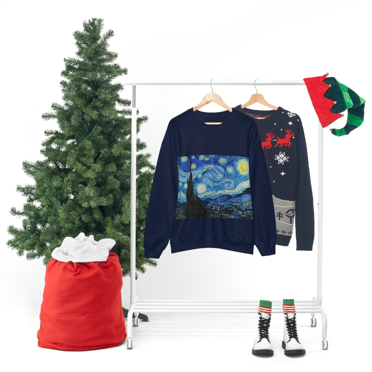Starry Night Vincent van Gogh Sweatshirt Shookie Mookie