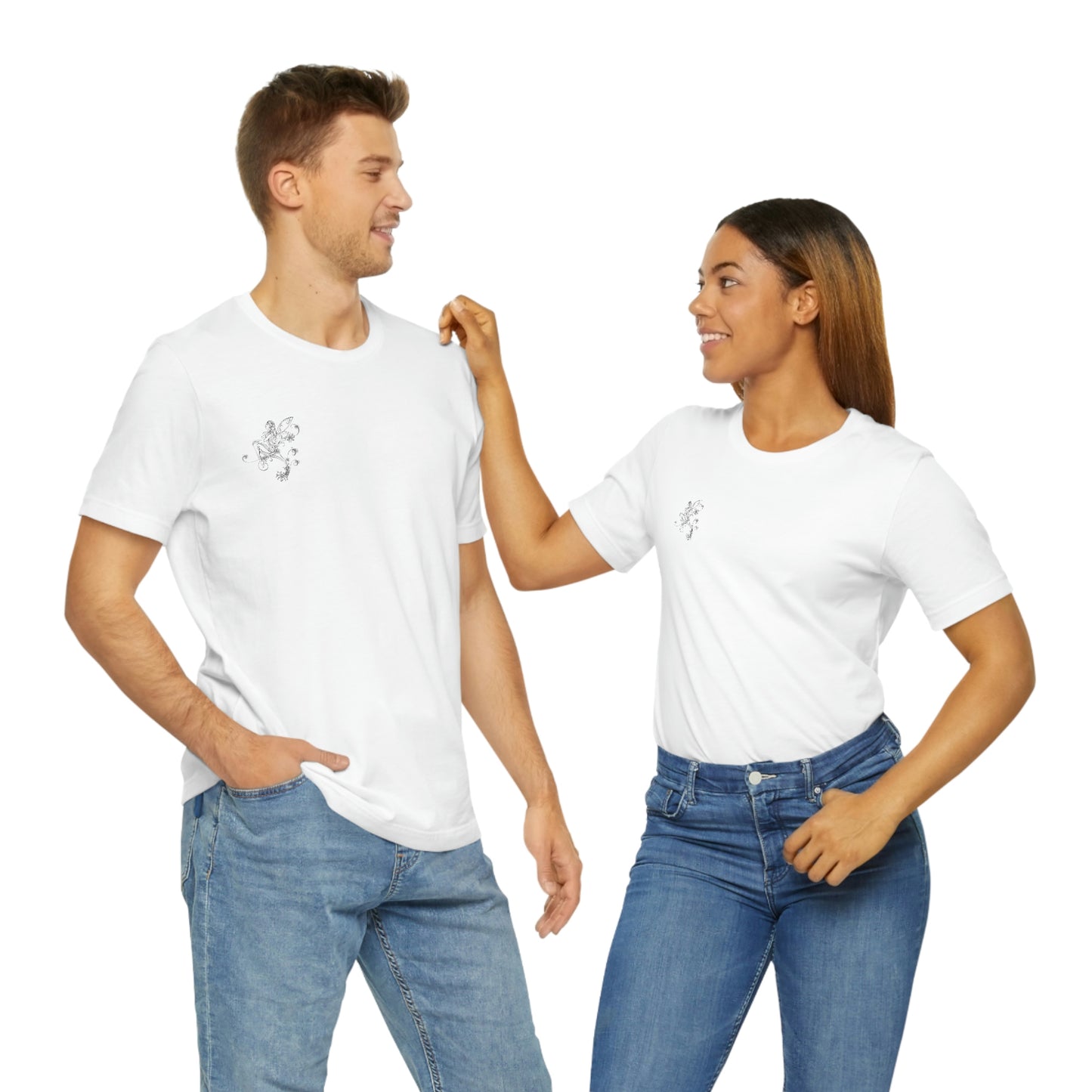 T-shirt à manches courtes unisexe en jersey avec inscription « Witches Brew Happiness » Cadeau d'anniversaire