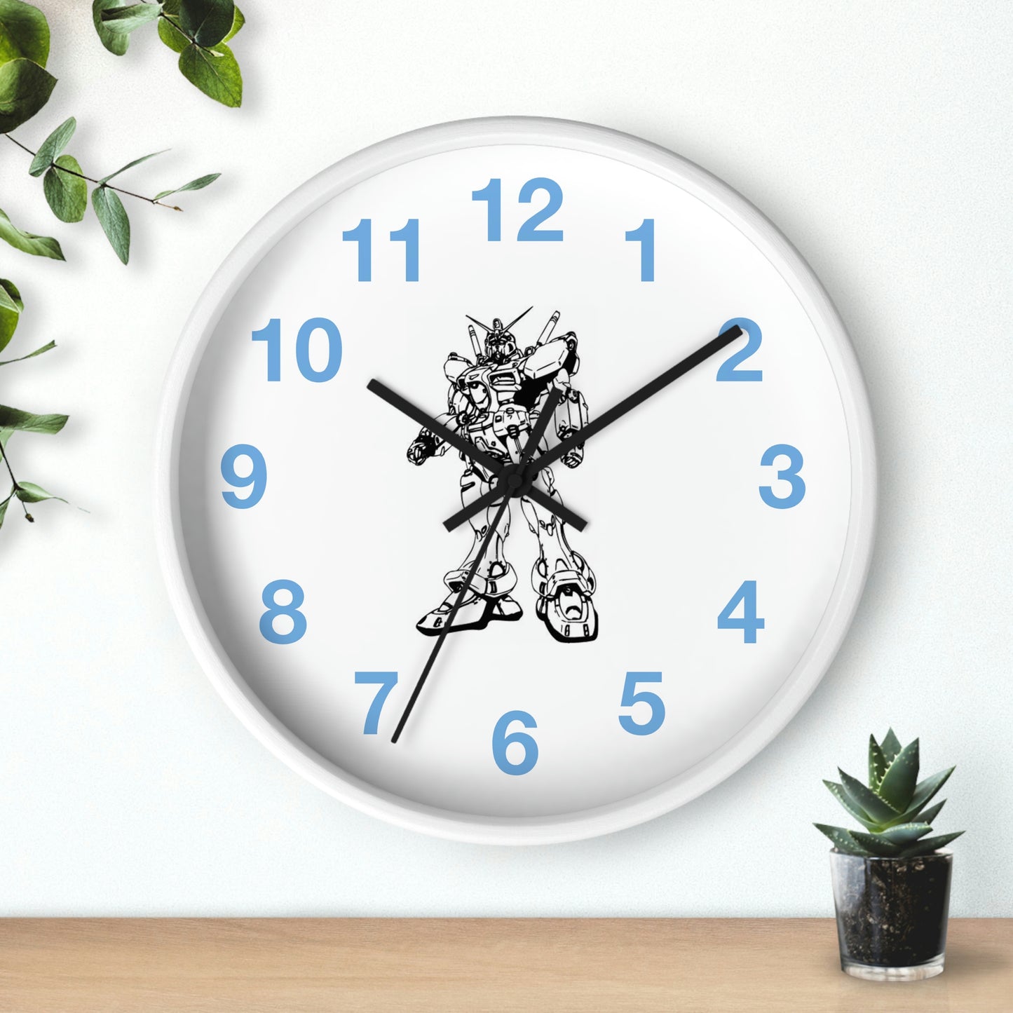 Reloj de pared con diseño de cómic Johny Doomsday ¡A los niños les encantará este reloj!