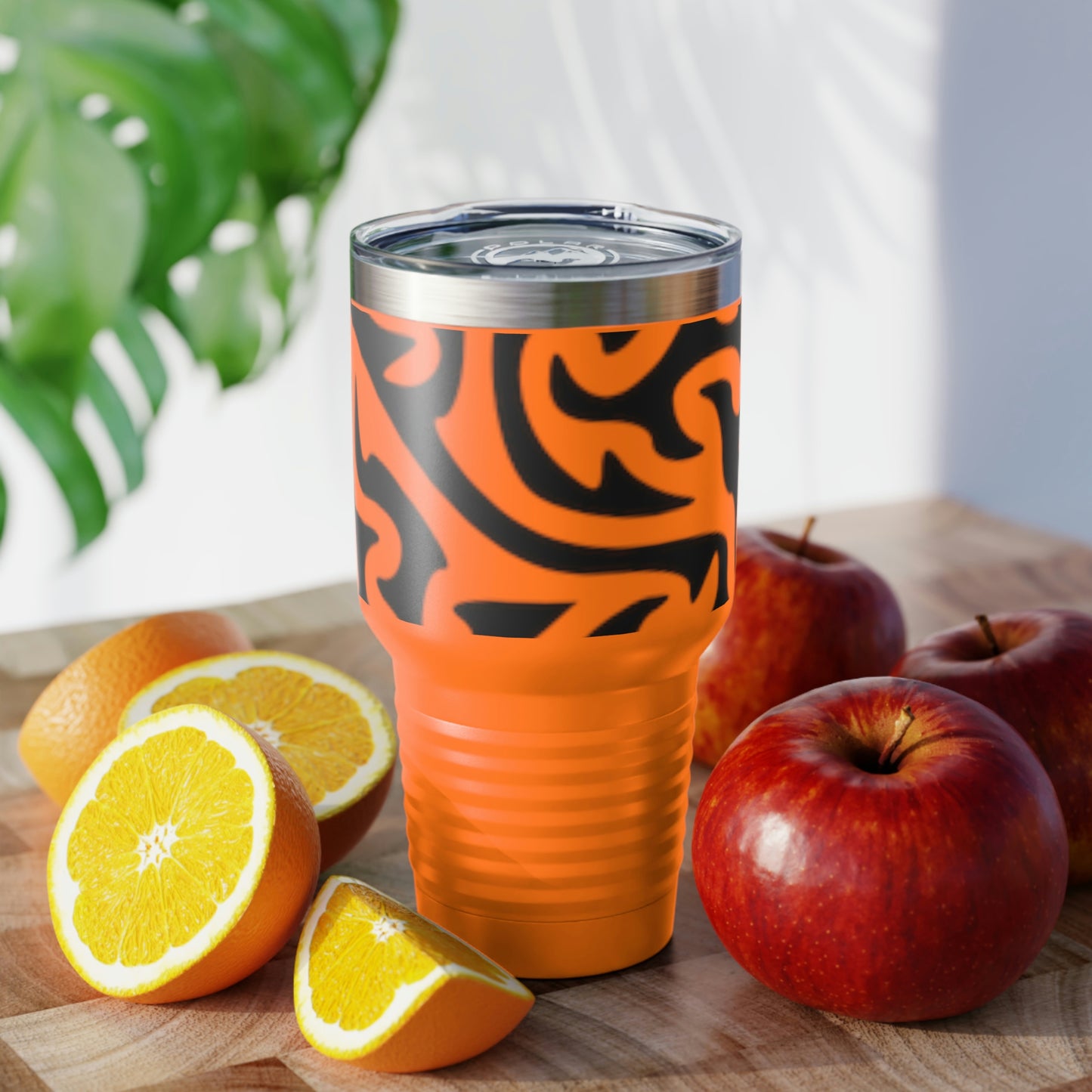 Maze Design Ringneck Tumbler, 30oz Soda Tea Water Juice Beer Wine
