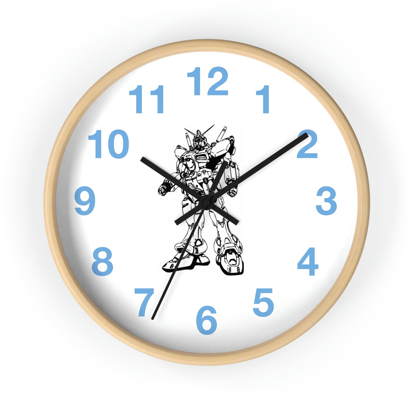 Reloj de pared con diseño de cómic Johny Doomsday ¡A los niños les encantará este reloj!