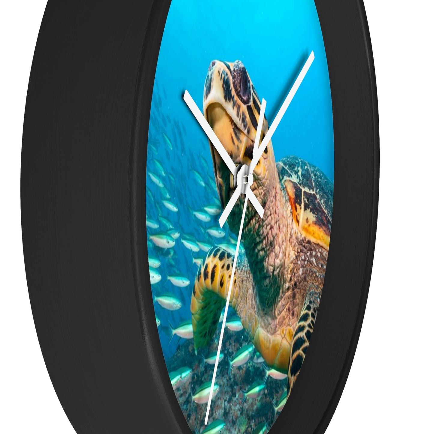 Horloge murale Tortue dans l'océan Couleurs étonnantes ! J'adore !