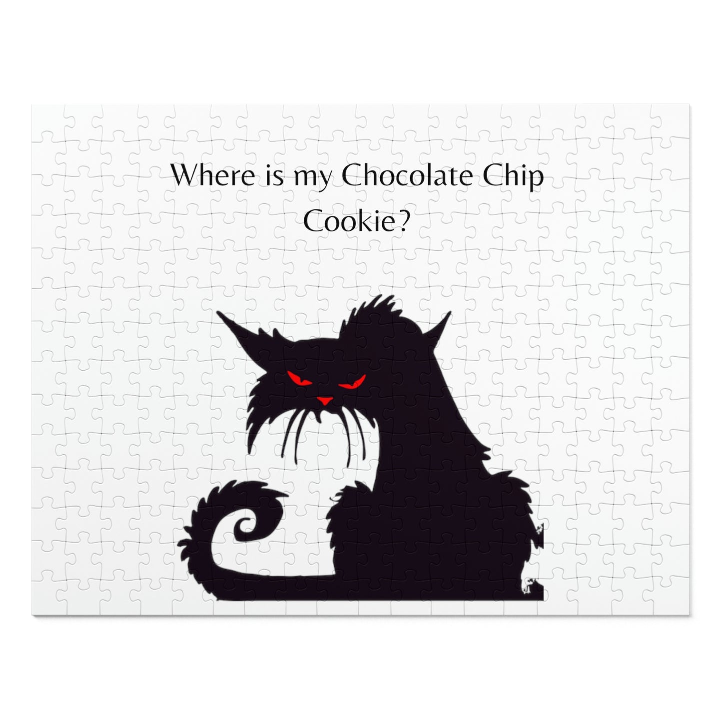 Black Cat Jigsaw Puzzle I Love Games!