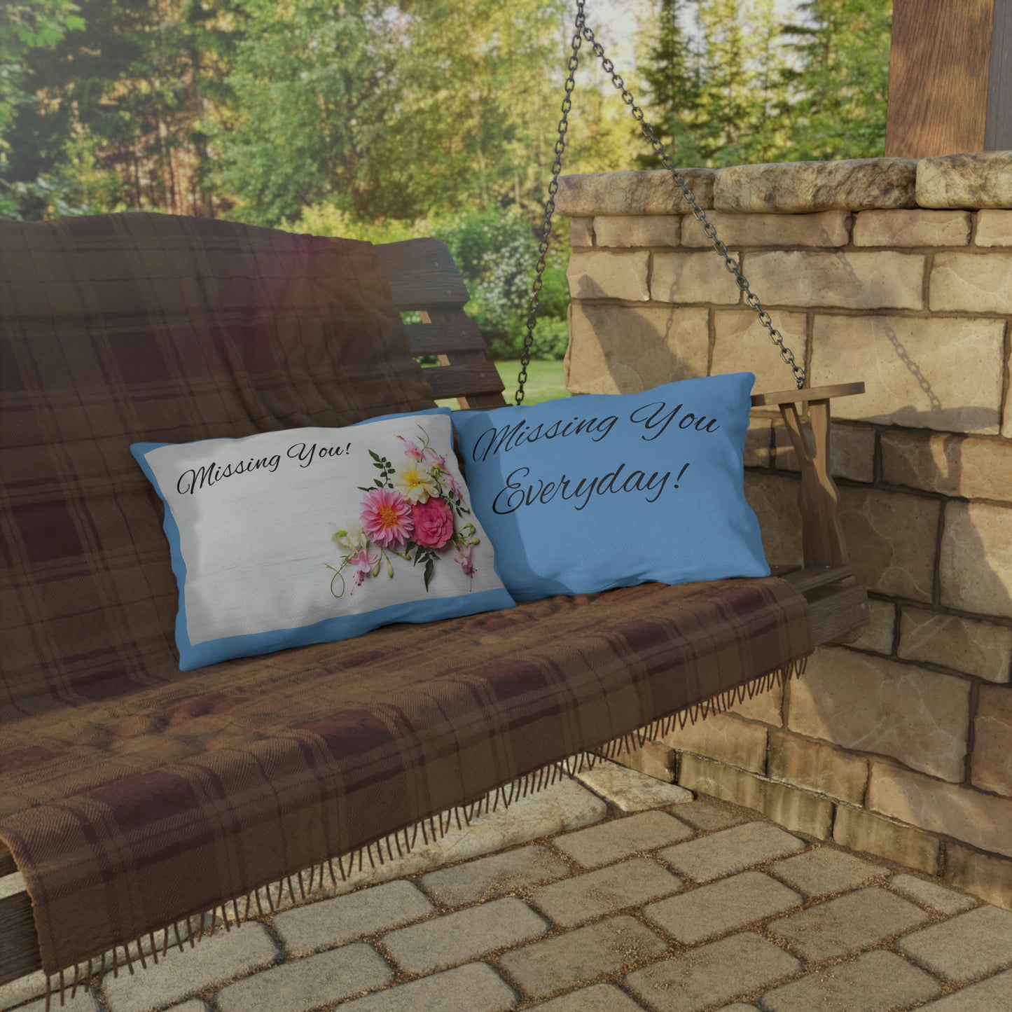 Te extraño todos los días Almohadas ¿Te dije que hoy es mi cumpleaños?