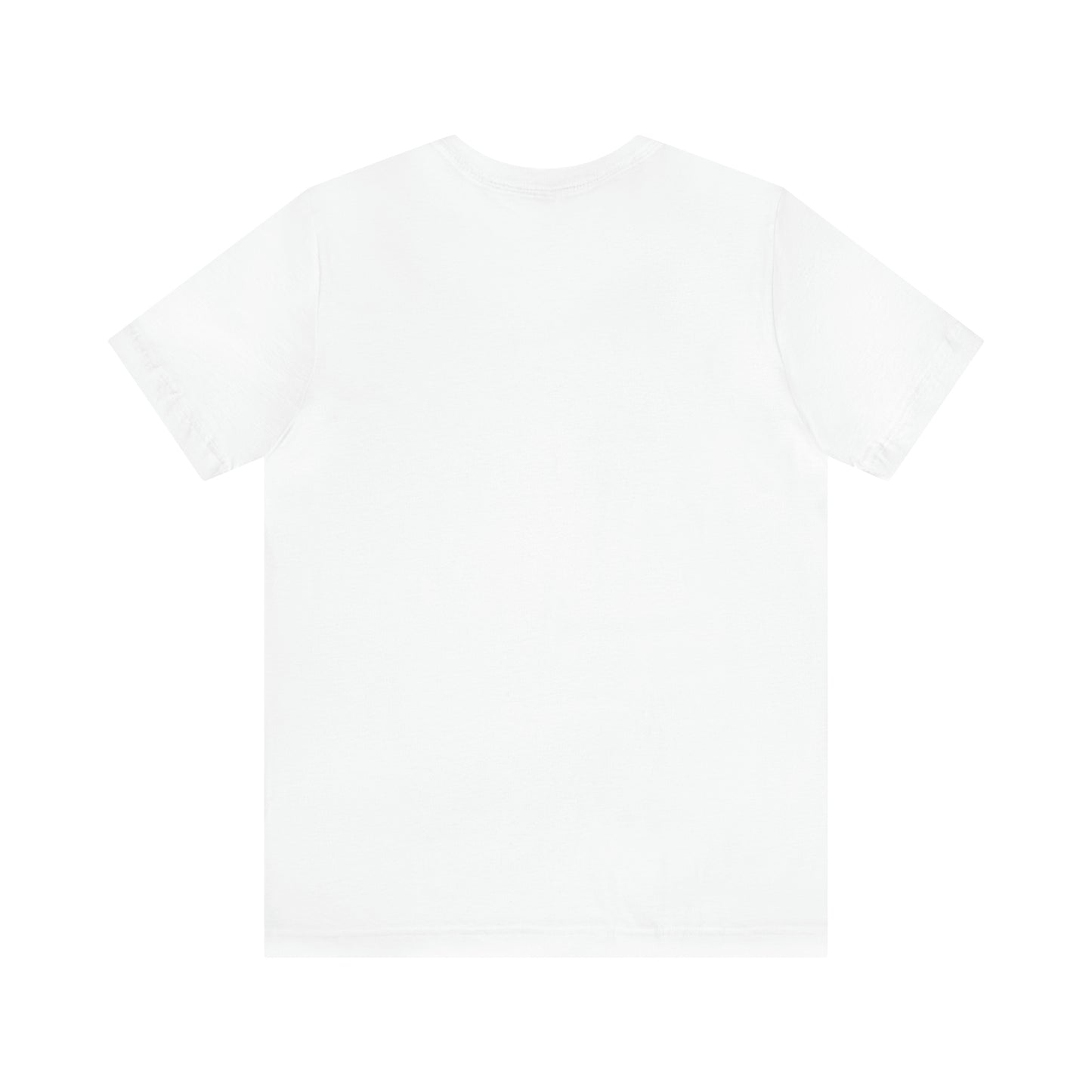 T-shirt à manches courtes unisexe en jersey Silhouette de loup Voyage Soirée en amoureux Films