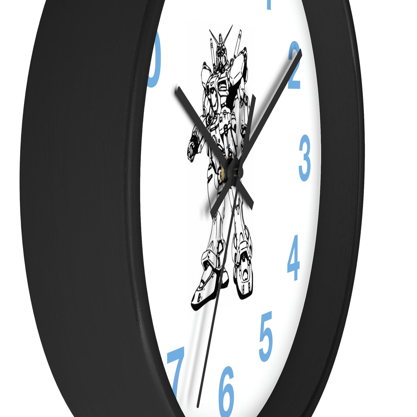 Reloj de pared con diseño de cómic Johny Doomsday ¡A los niños les encantará este reloj!