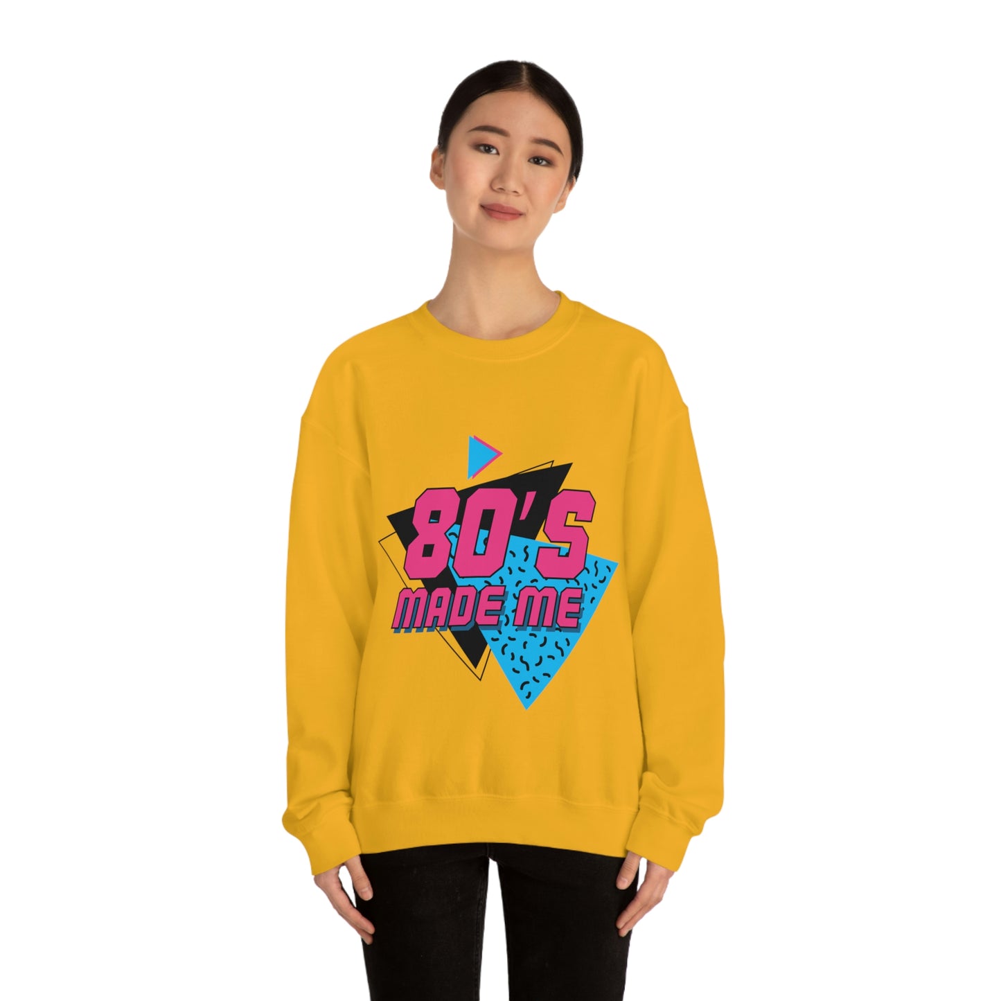 Sudadera con cuello redondo 80's Made Me ¡Mi sudadera favorita!