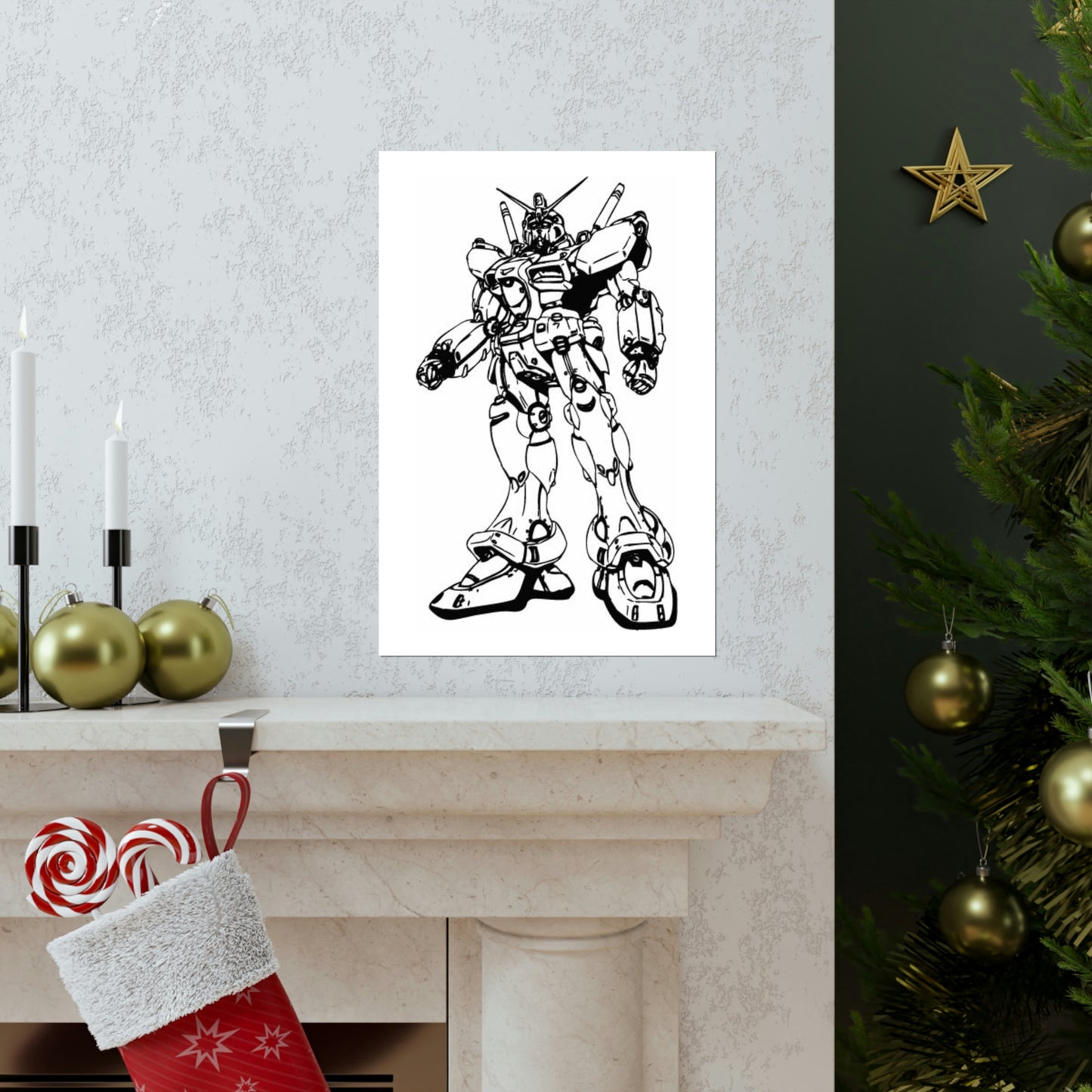 Action Figure Premium Matte Vertical Posters Great for Children's Room Birthday Gift!