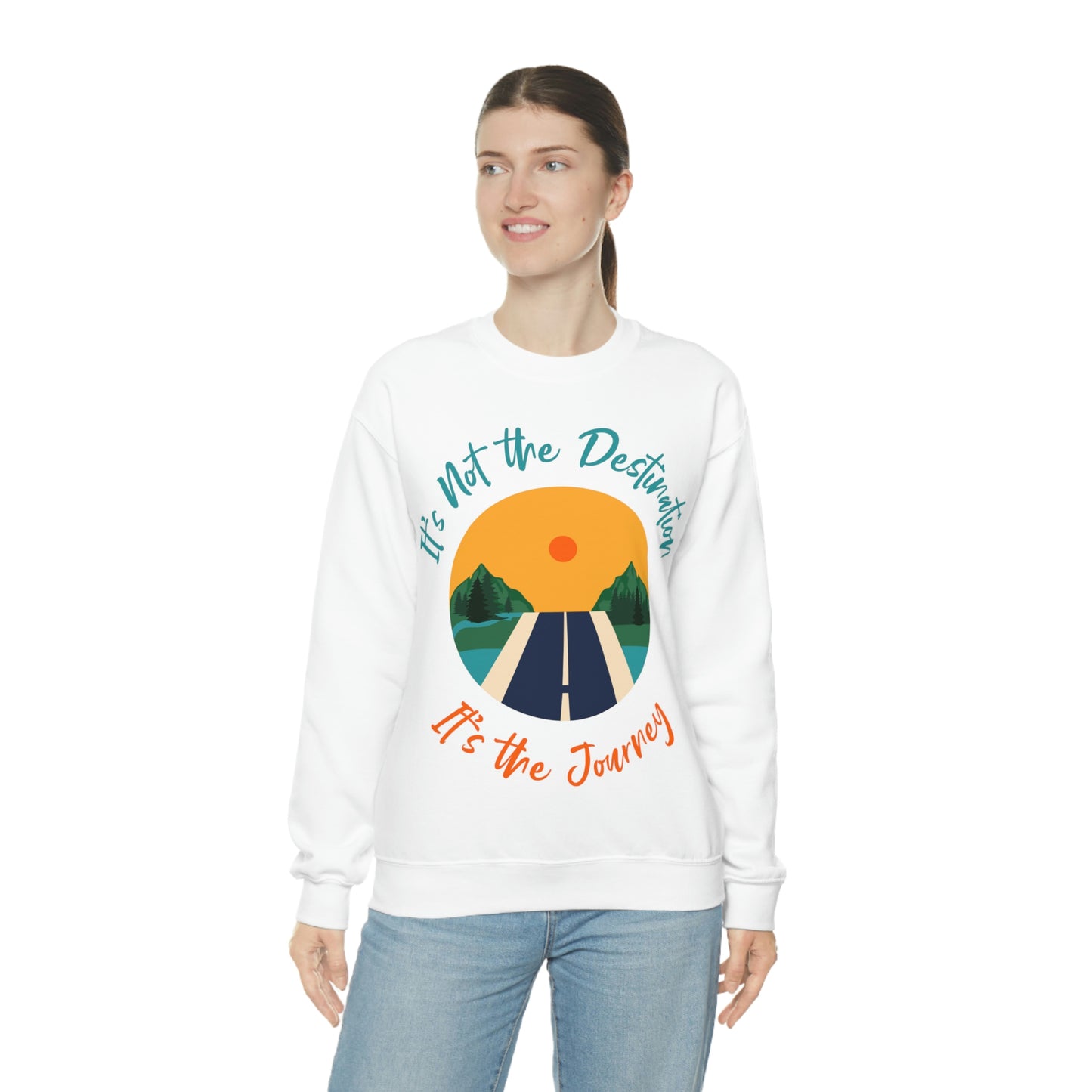 Destination Journey  Crewneck Sweatshirt