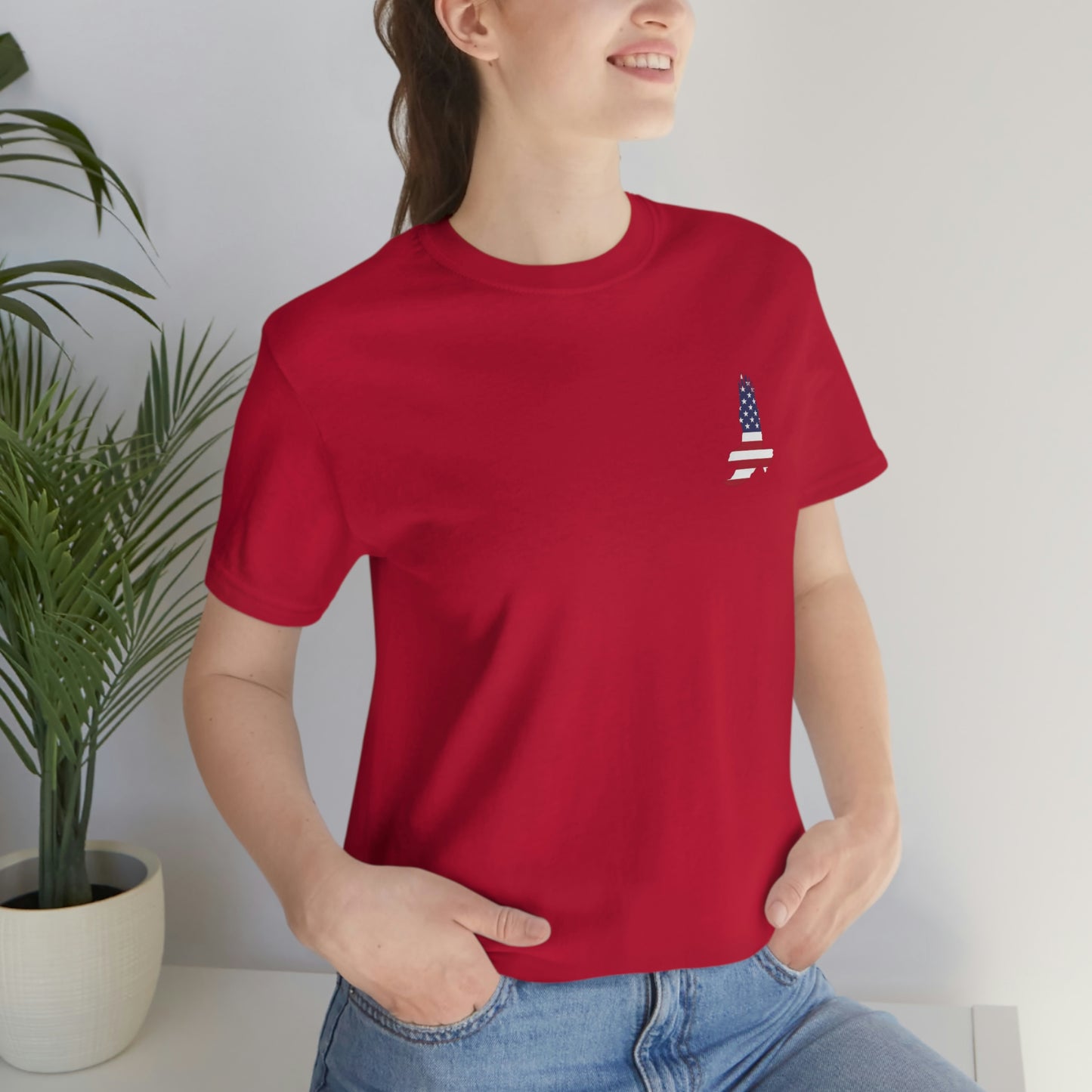 ¡Trump ama las libertades! Camiseta unisex ¡Toda la gente del mundo ama la libertad!