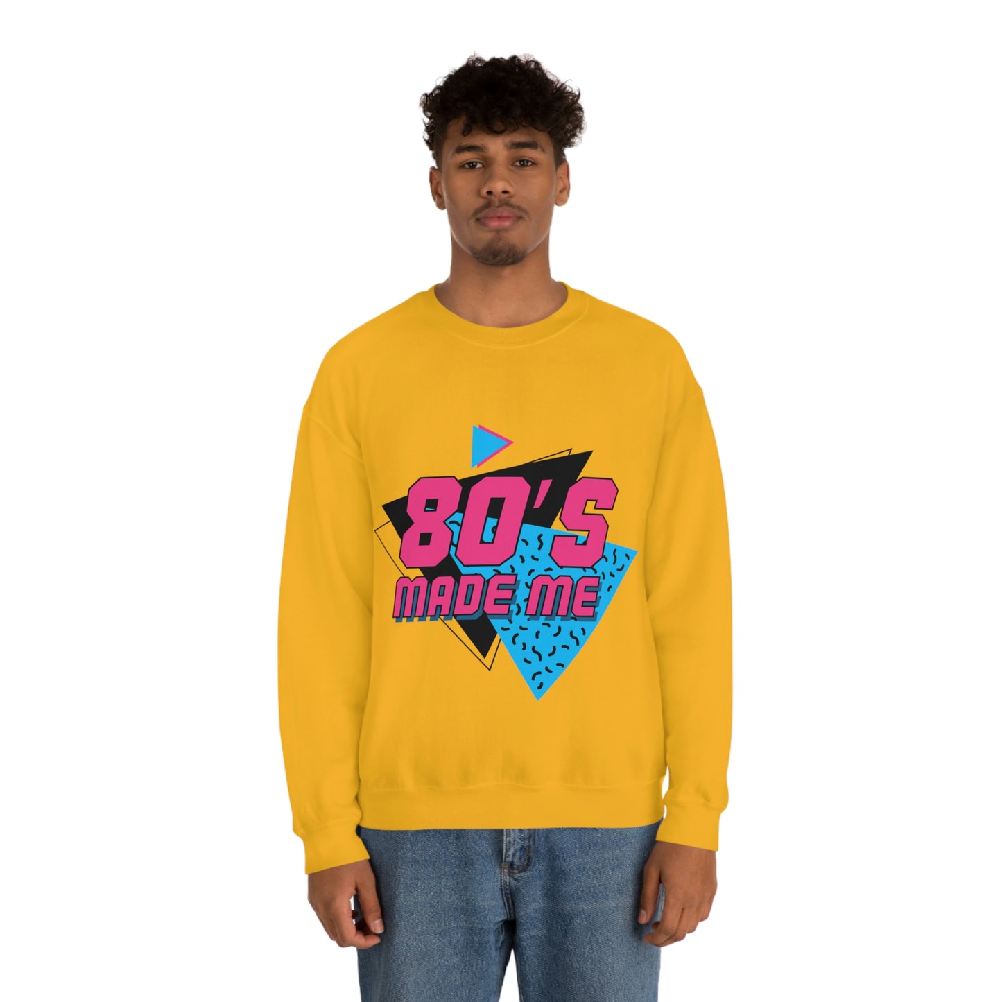 Sudadera con cuello redondo 80's Made Me ¡Mi sudadera favorita!