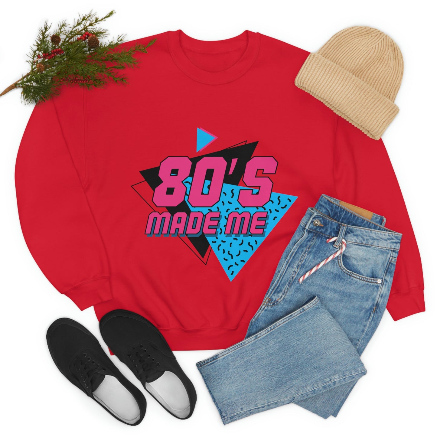 Sudadera con cuello redondo 80's Made Me ¡Mi sudadera favorita!