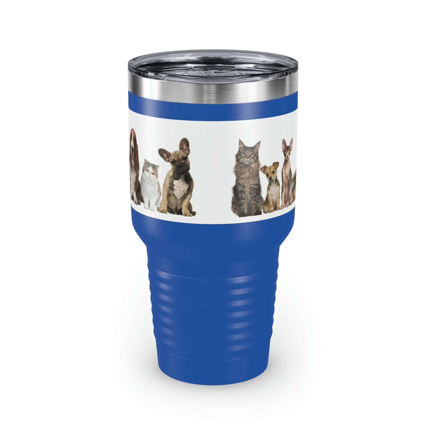 Gobelet à col rond pour chats et chiens, 30 oz, 5 couleurs, pour les voyages, le travail, la détente, les achats, le jardinage, la randonnée
