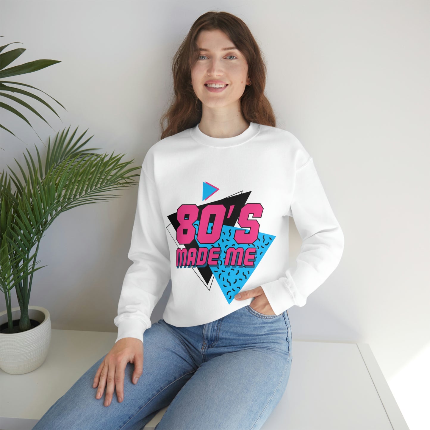 Sudadera con cuello redondo 80's Made Me ¡Mi sudadera favorita!