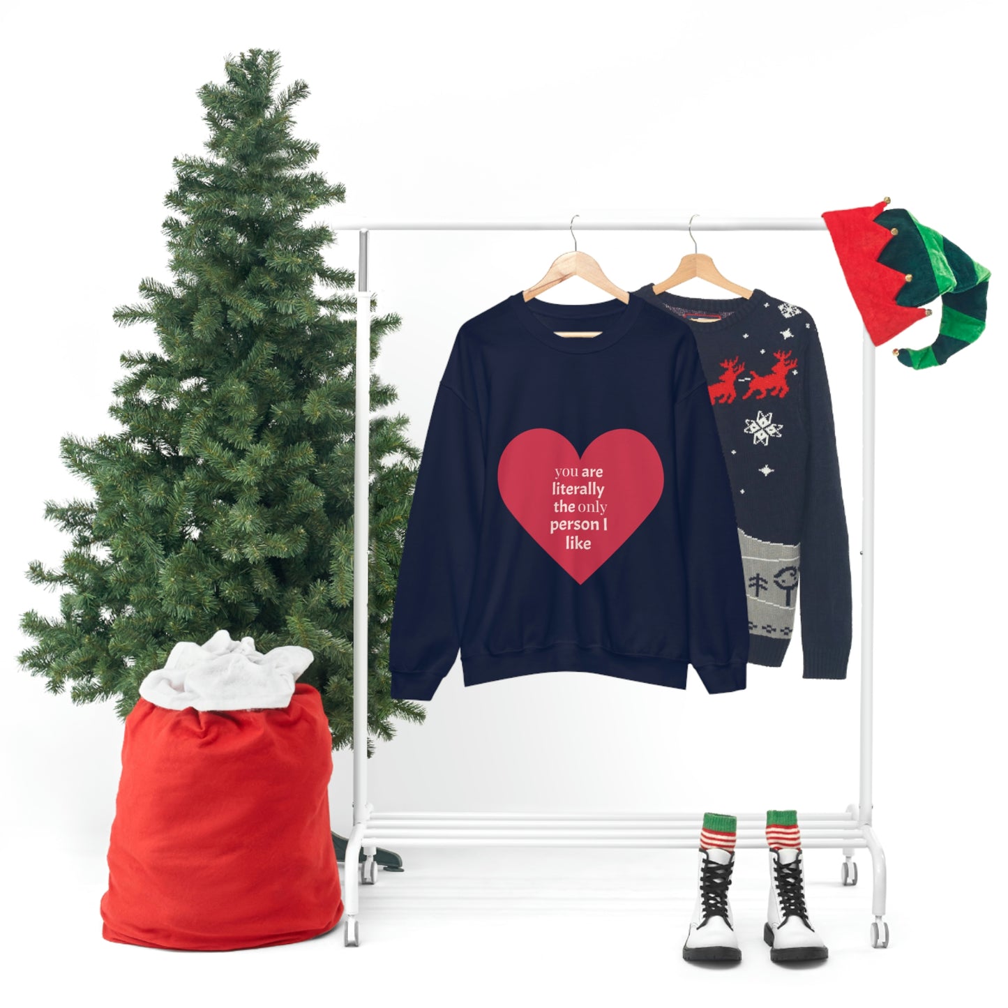 Sudadera de corazón rojo ¡Definitivamente un regalo encantador!