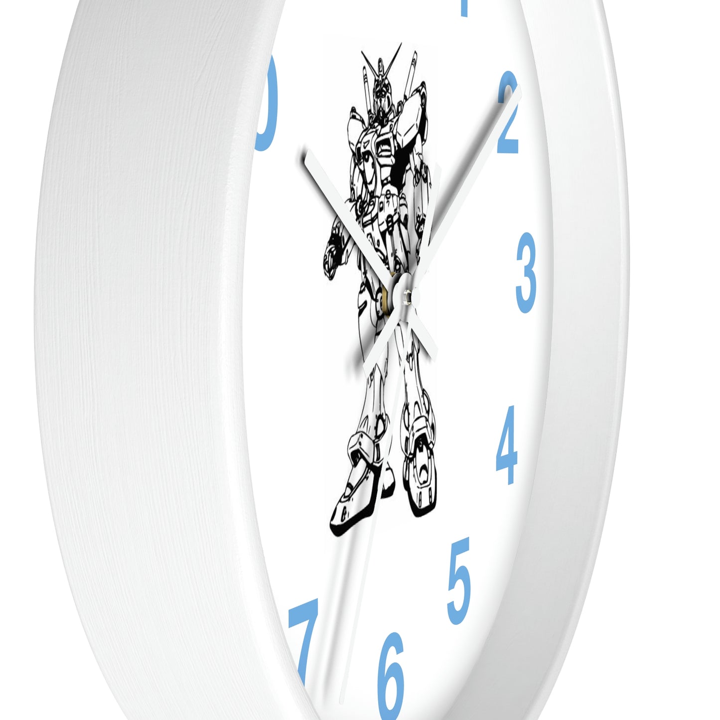 Reloj de pared con diseño de cómic Johny Doomsday ¡A los niños les encantará este reloj!
