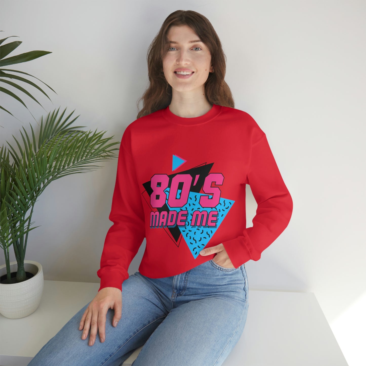 Sudadera con cuello redondo 80's Made Me ¡Mi sudadera favorita!