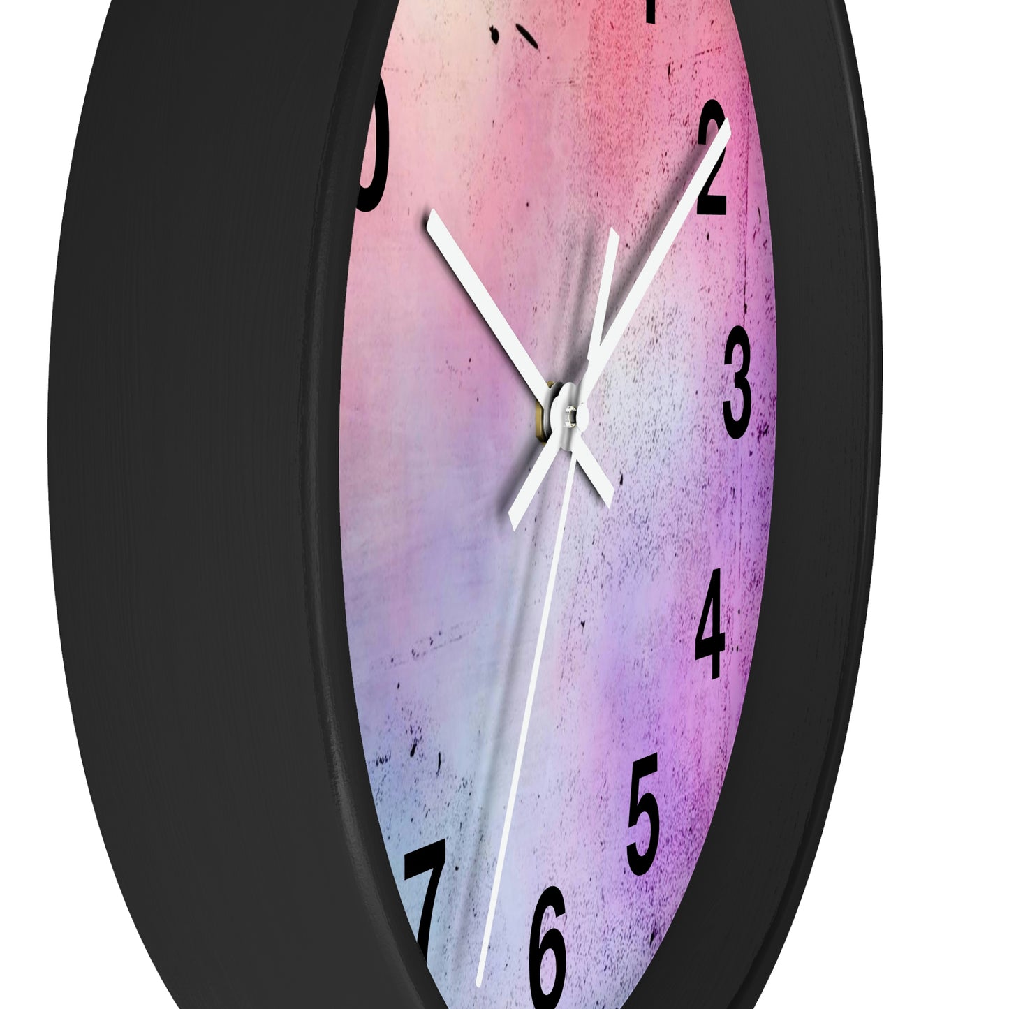 Light Pink Purple Wall Clock Such a Fabulous Wall Clock!