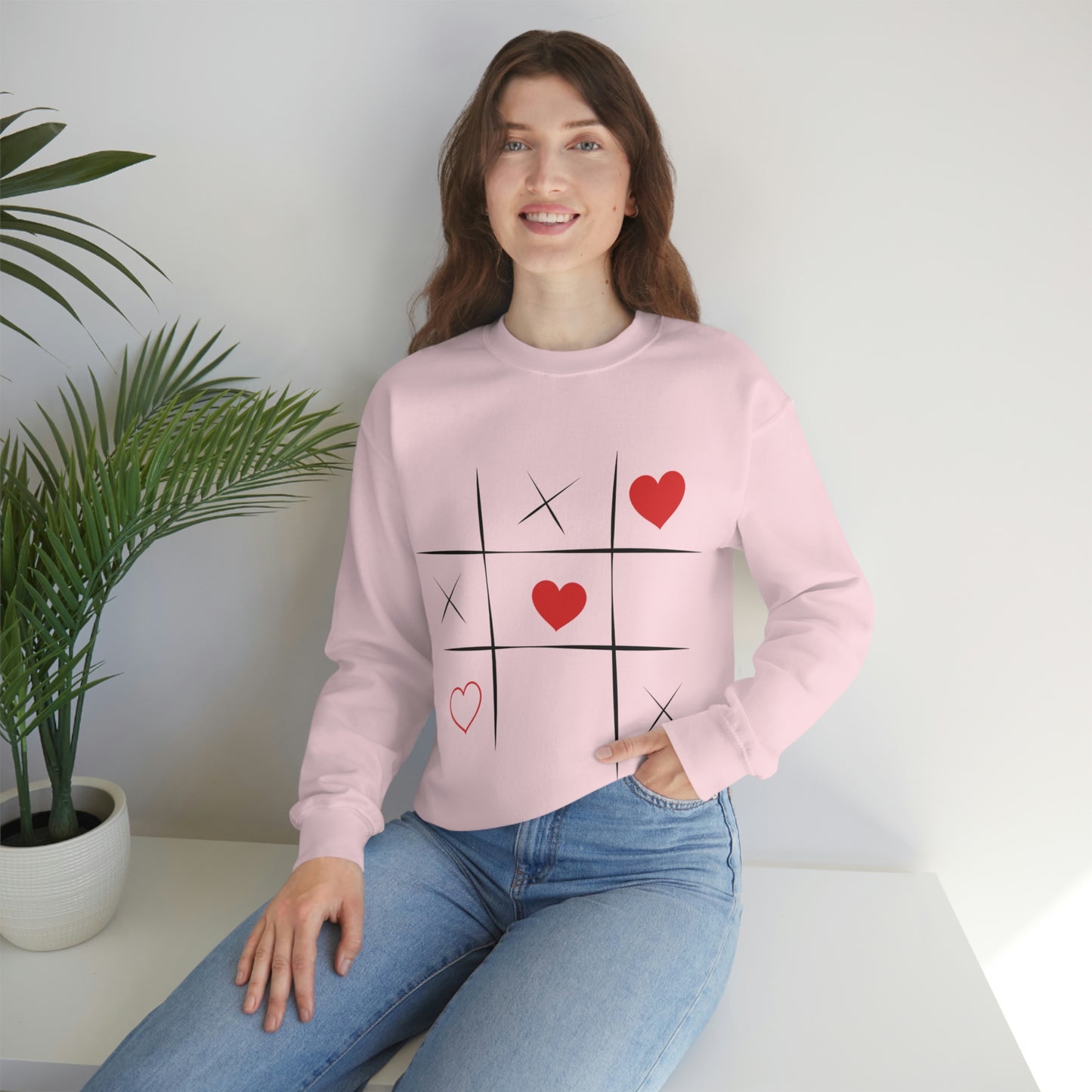 Tic Tac Toe Crewneck Sweatshirt My Daughter Would Love This Sweatshirt!