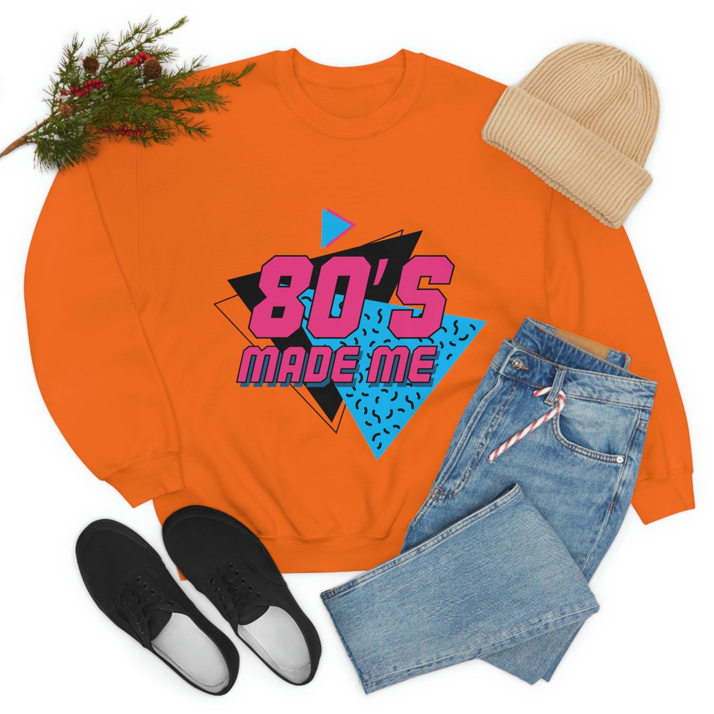 Sudadera con cuello redondo 80's Made Me ¡Mi sudadera favorita!
