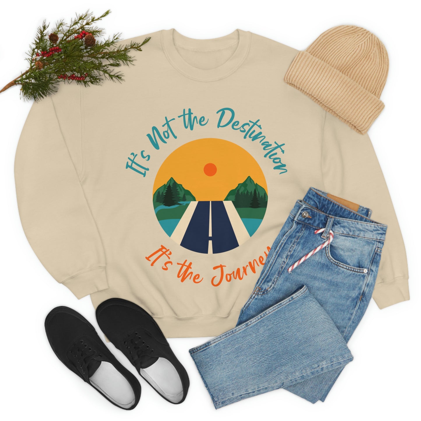 Destination Journey  Crewneck Sweatshirt