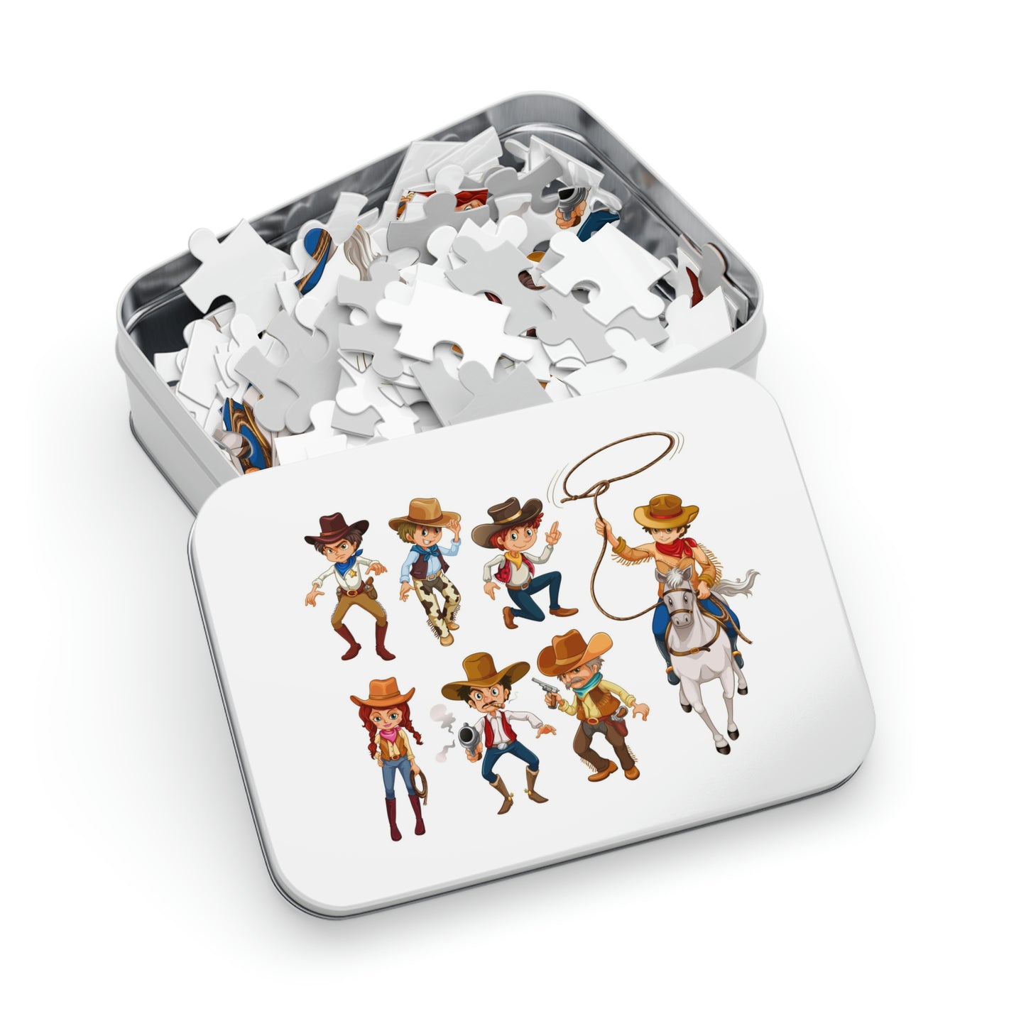 Cowboys Cowgirl Jigsaw Puzzle I Love Games!