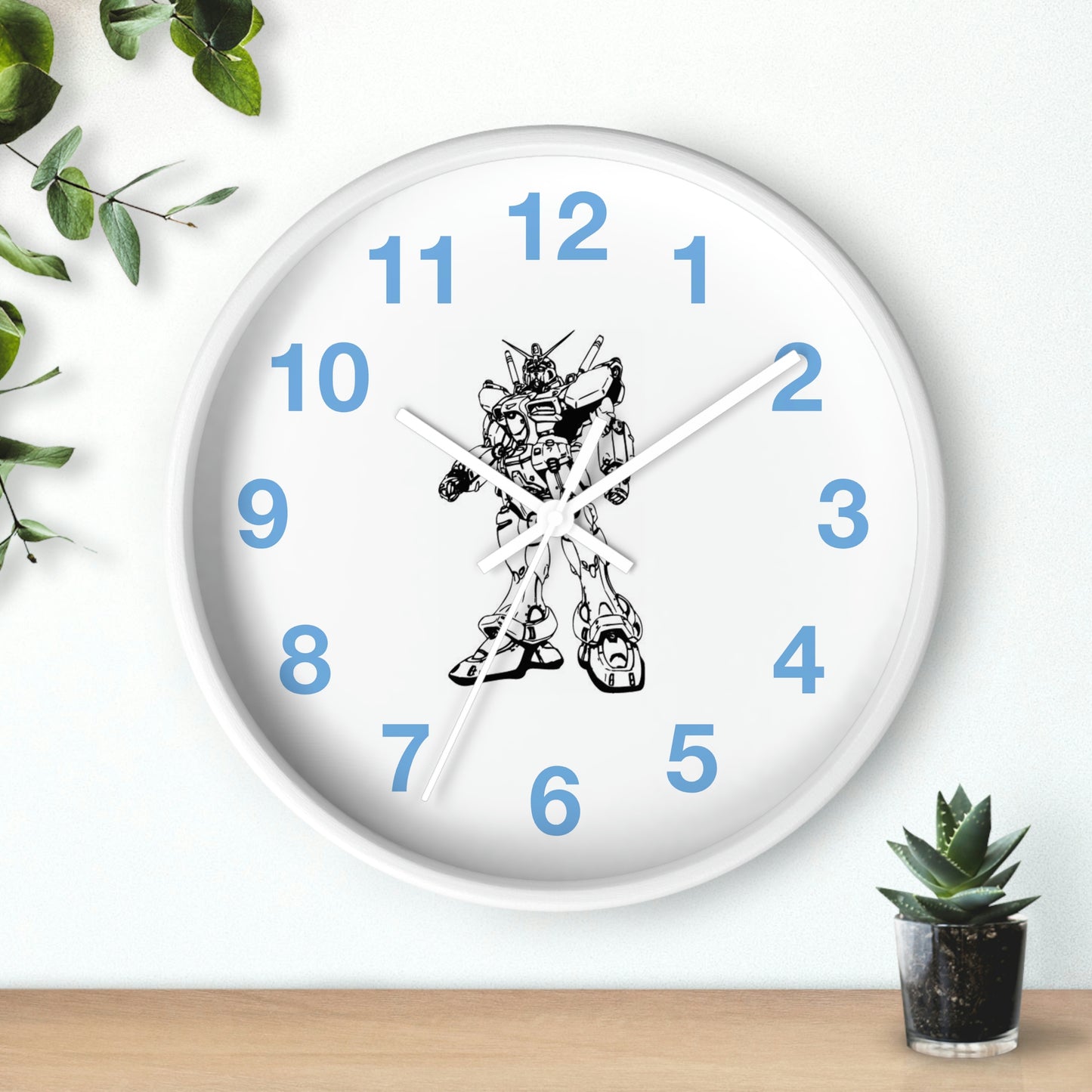 Reloj de pared con diseño de cómic Johny Doomsday ¡A los niños les encantará este reloj!