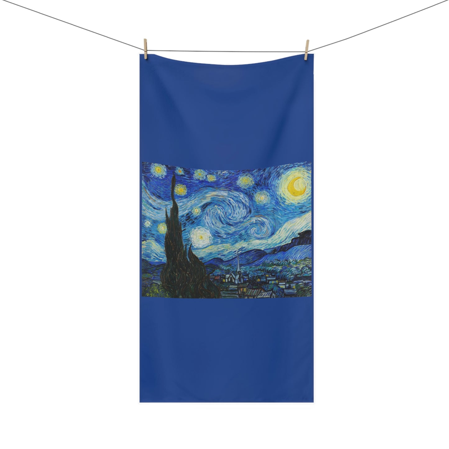 The Starry Night (1889) Vincent van Gogh Bath Towel Great Gift!