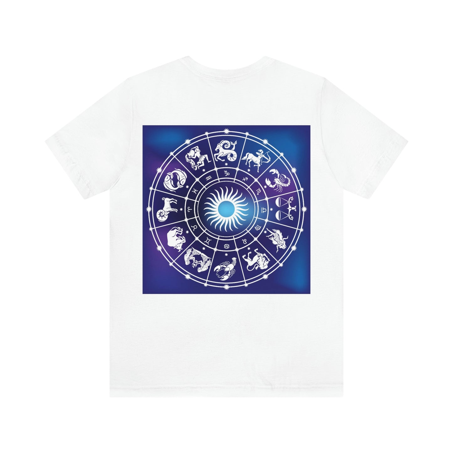 T-shirt à manches courtes unisexe en jersey avec signes du zodiaque, confortable et douillet pour maman