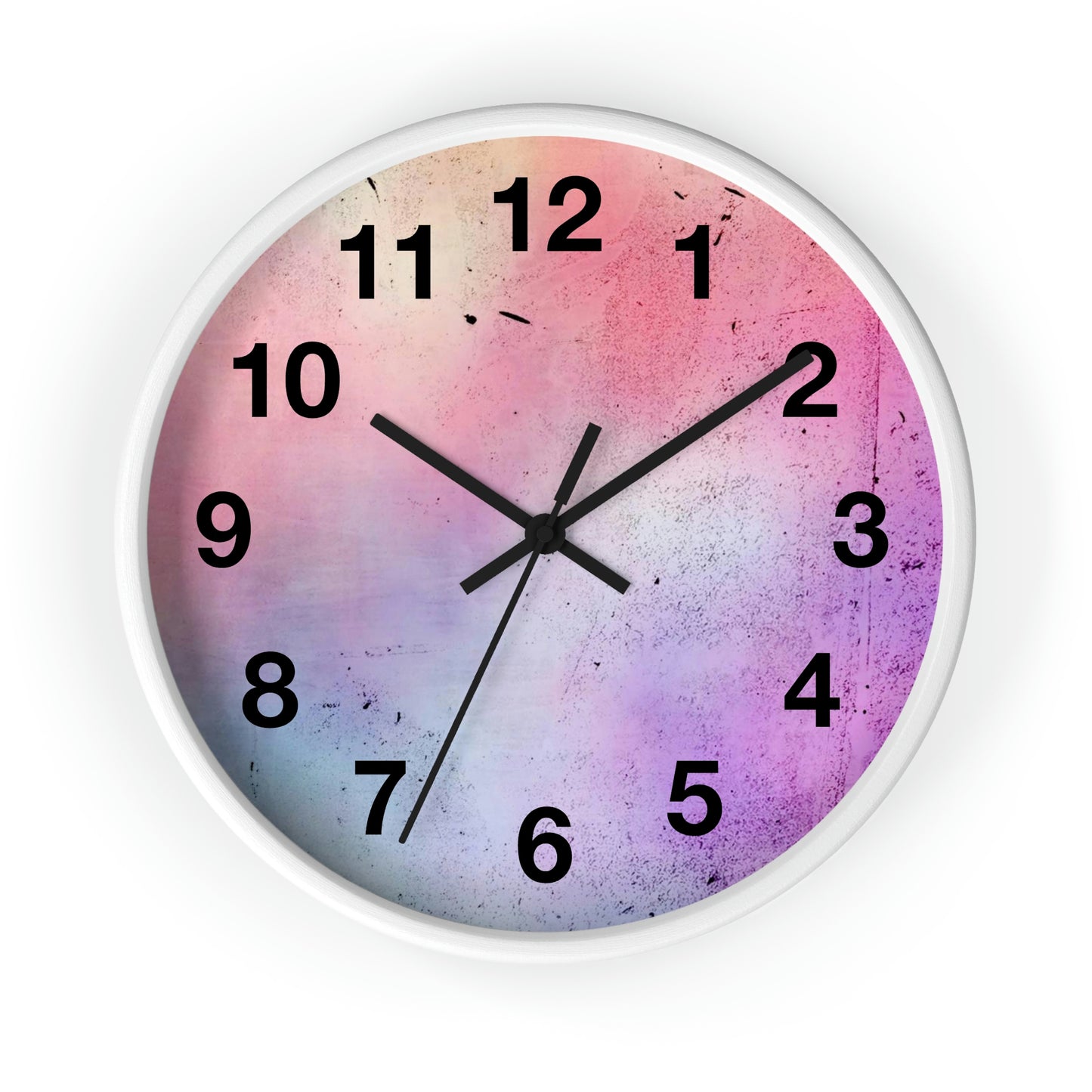 Light Pink Purple Wall Clock Such a Fabulous Wall Clock!