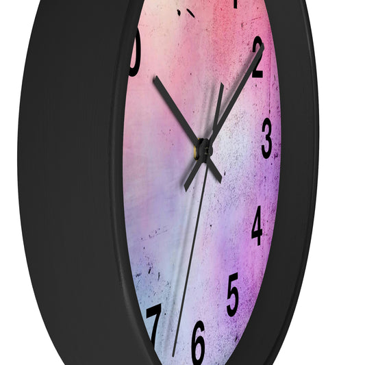 Light Pink Purple Wall Clock Such a Fabulous Wall Clock!