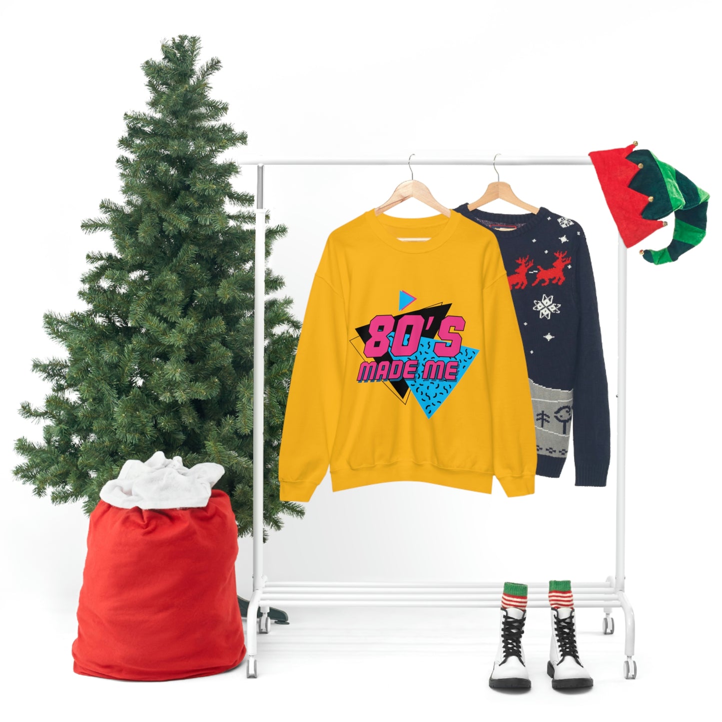Sudadera con cuello redondo 80's Made Me ¡Mi sudadera favorita!