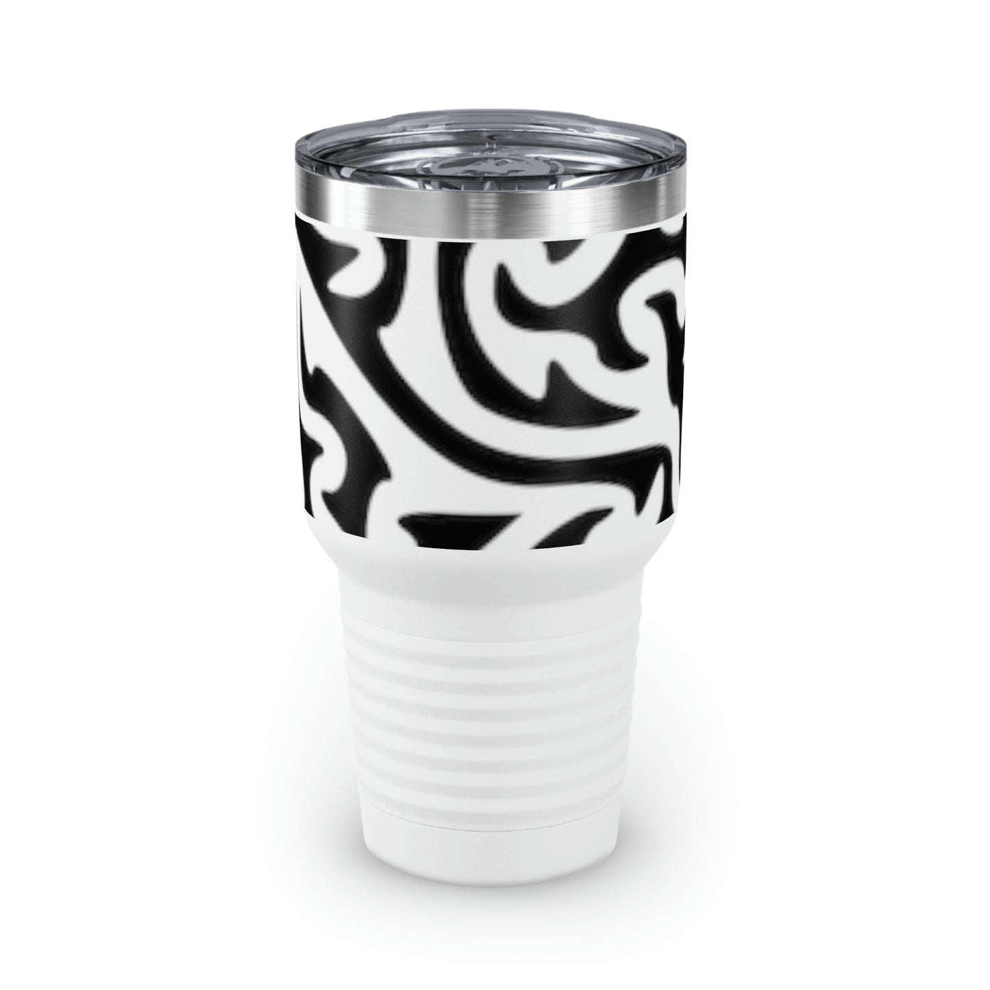 Maze Design Ringneck Tumbler, 30oz Soda Tea Water Juice Beer Wine