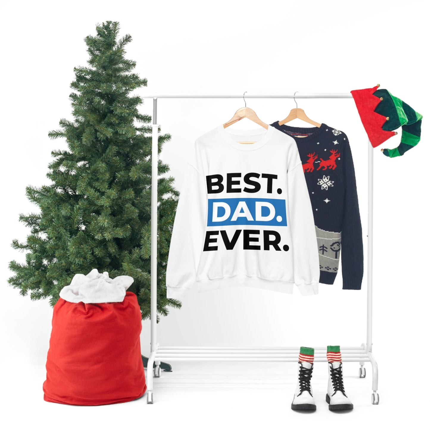 Best Dad Ever Crewneck Sweatshirt Such a Fabulous Gift!