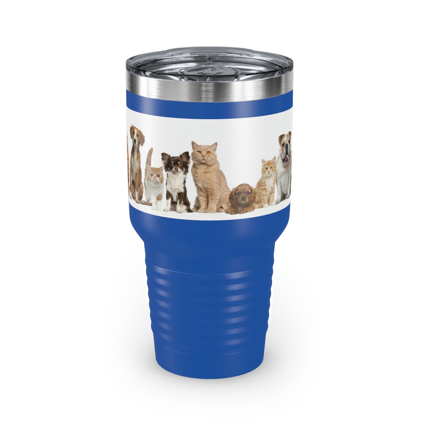 Gobelet à col rond pour chats et chiens, 30 oz, 5 couleurs, pour les voyages, le travail, la détente, les achats, le jardinage, la randonnée