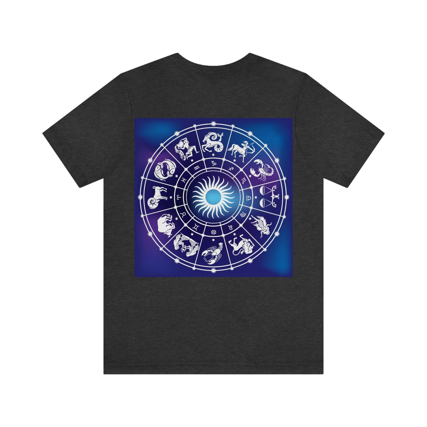 T-shirt à manches courtes unisexe en jersey avec signes du zodiaque, confortable et douillet pour maman