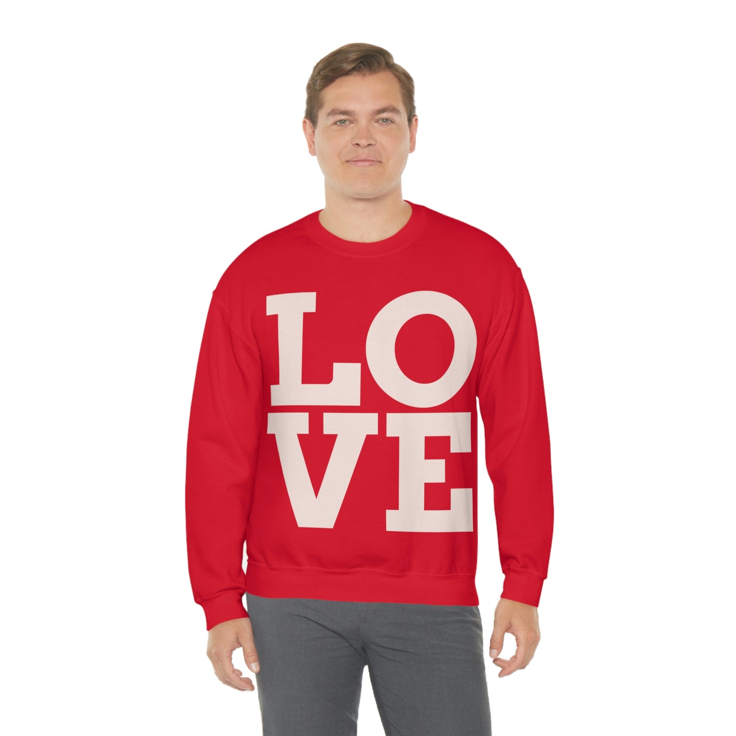 Sweat-shirt ras du cou LOVE J'adore mon sweat-shirt !