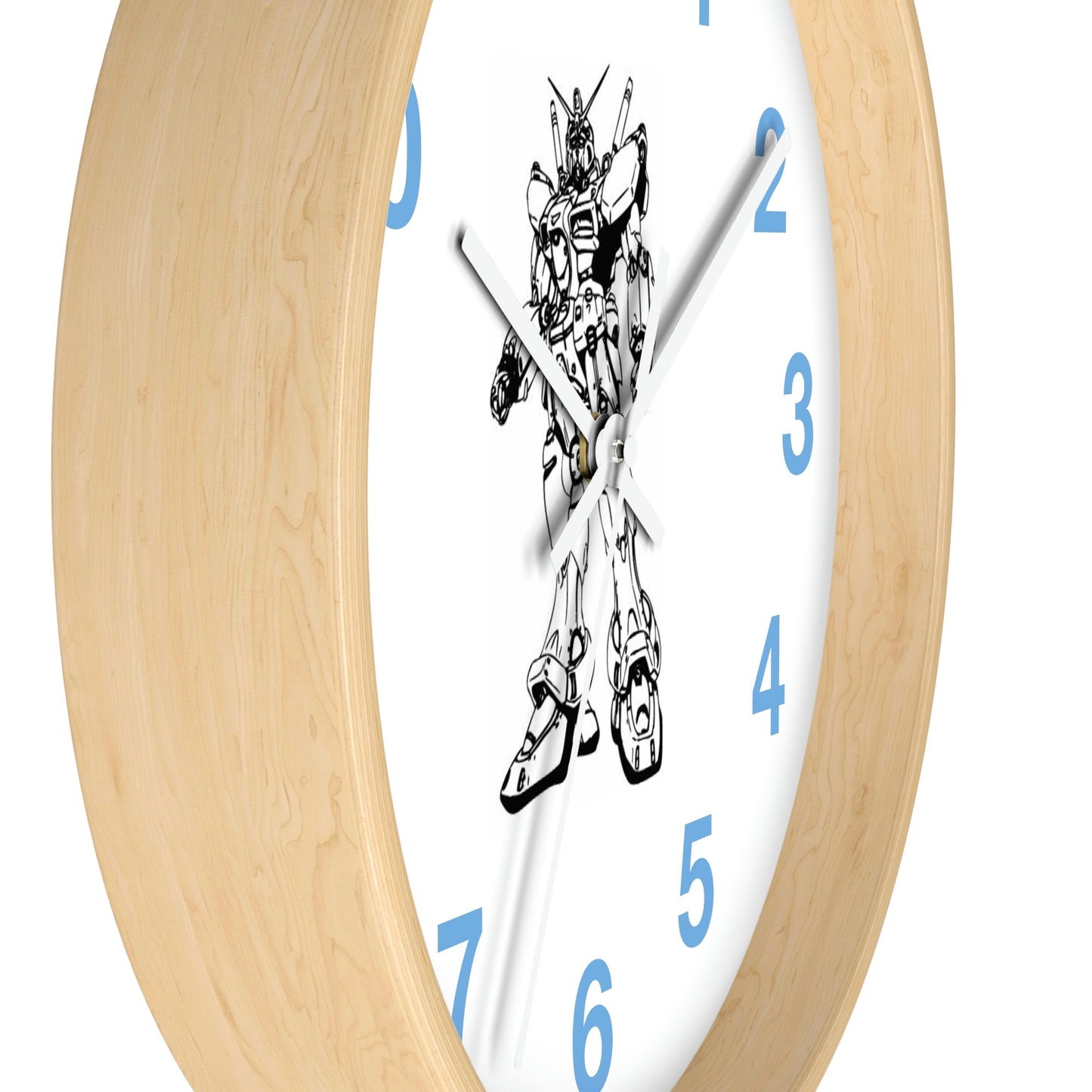 Reloj de pared con diseño de cómic Johny Doomsday ¡A los niños les encantará este reloj!