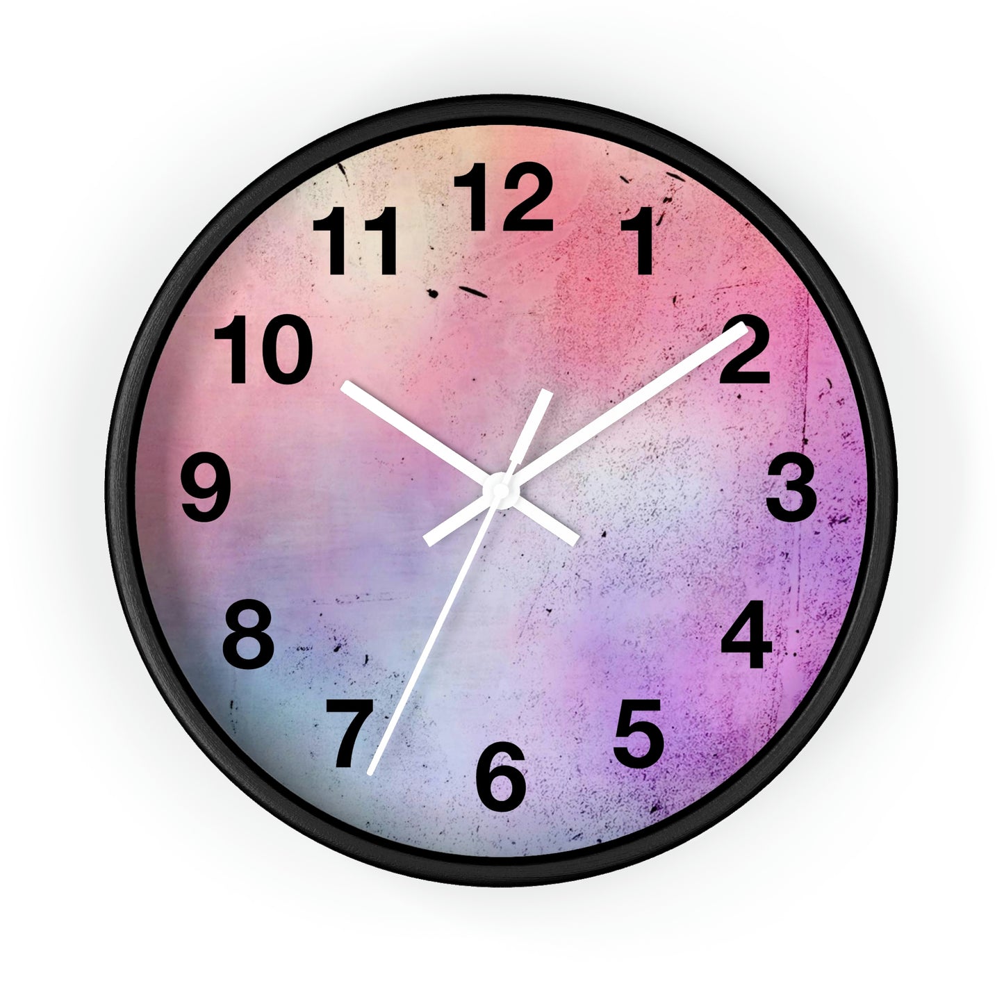 Light Pink Purple Wall Clock Such a Fabulous Wall Clock!