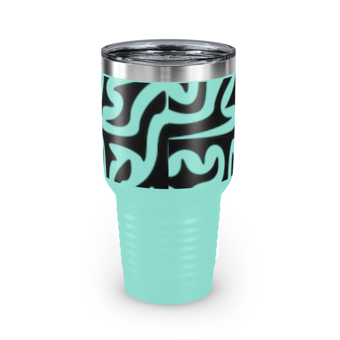 Maze Design Ringneck Tumbler, 30oz Soda Tea Water Juice Beer Wine