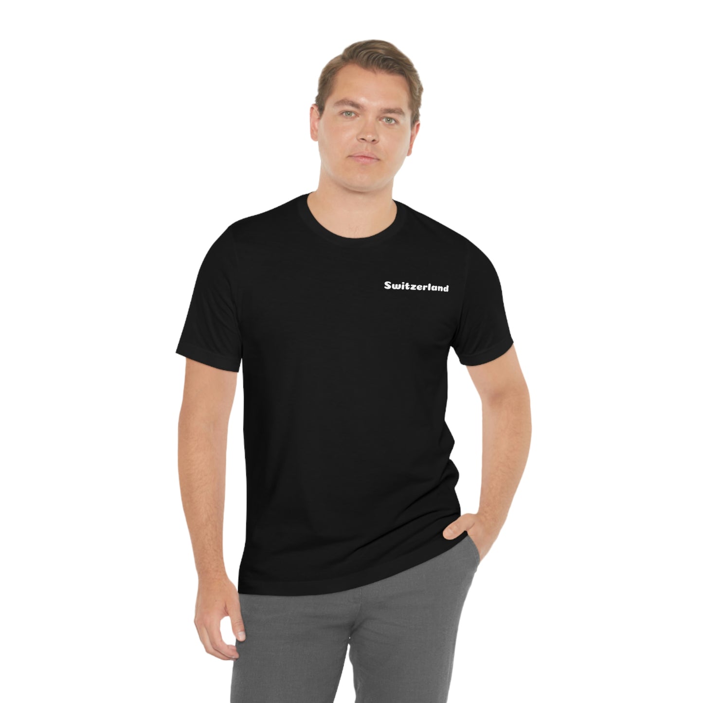 T-shirt à manches courtes unisexe Beautiful Lake Lacs, festivals, concerts, films